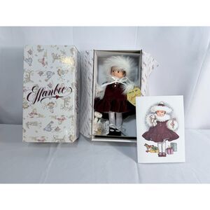 NWT Tonner Effanbee Patsyette Merry Moments 8" Doll New in Box Locket Dog Card